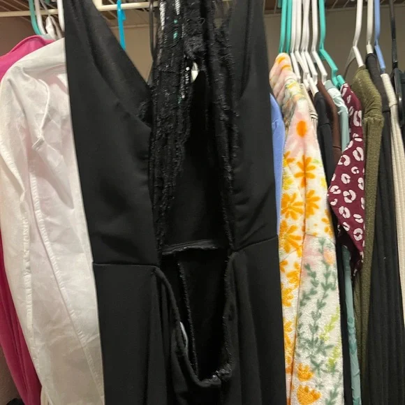 Lulu's Black Strapless Dress - Picture 3 of 3